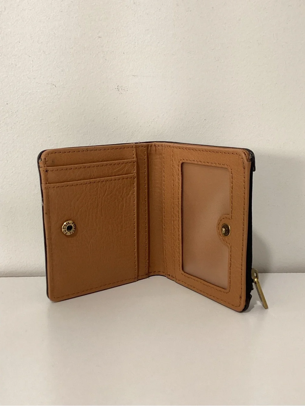 Fossil Logan Bifold Wallet Black/White Stripe